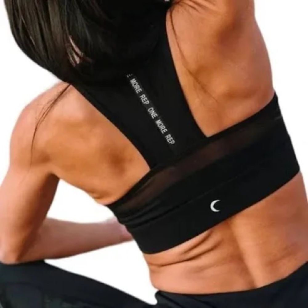 Zyia Active All Star Sports Bra in black.